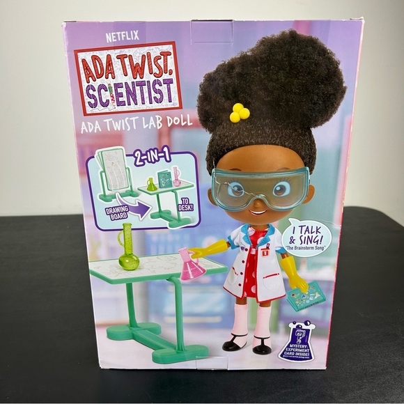 Ada Twist Scientist Lab Doll Netflix Show Talking & Singing 12 inch Doll - Picture 9 of 16